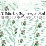 Free Printable St. Patrick's Day Treasure Hunt   Free Printable St Patrick&#039;s Day Card