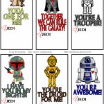 Free Printable Star Wars Valentines | Being Genevieve   Free Printable Lego Star Wars Valentines