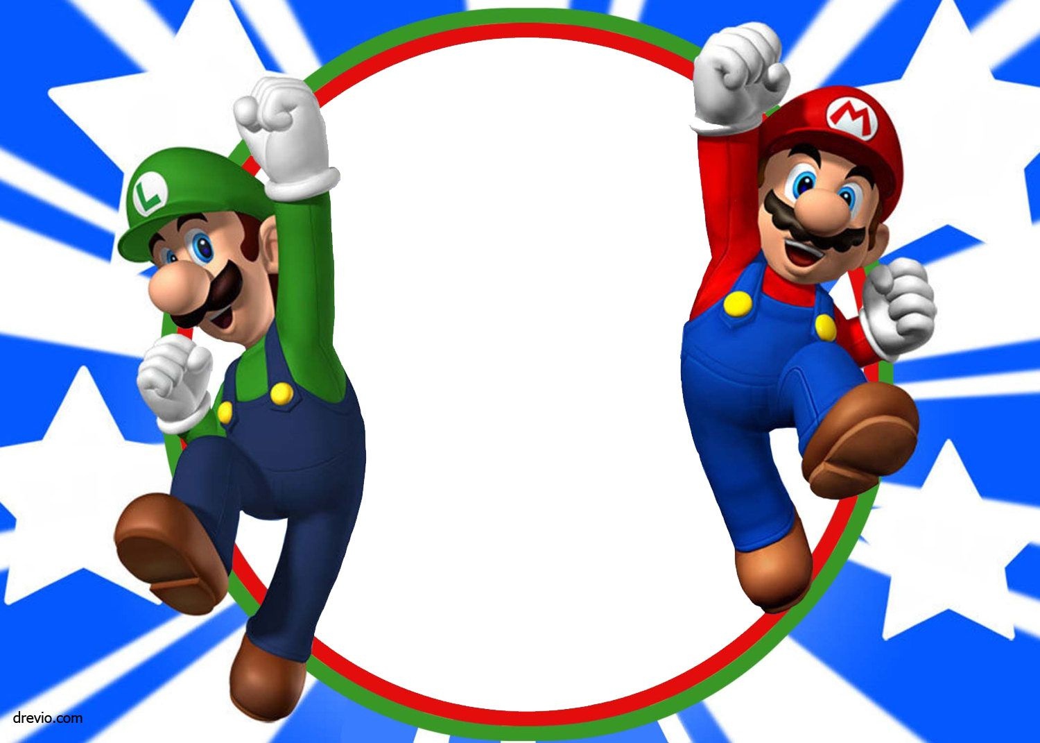 Free Printable Super Mario Bros Invitation Template | Mario Birthday - Free Printable Super Mario Bros Invitations