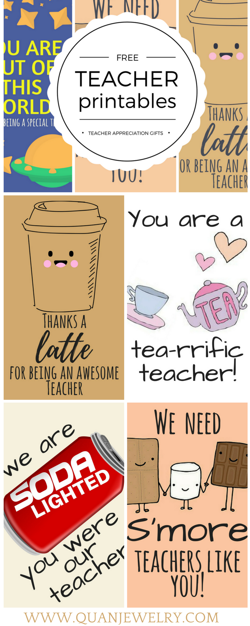 Free Printable Teacher Appreciation Thank You Cards | ✽ Back To - Free Printable Teacher Appreciation Cards