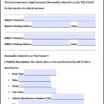 Free Printable Texas Bill Of Sale Form   Form : Resume Examples   Free Printable Texas Bill Of Sale Form