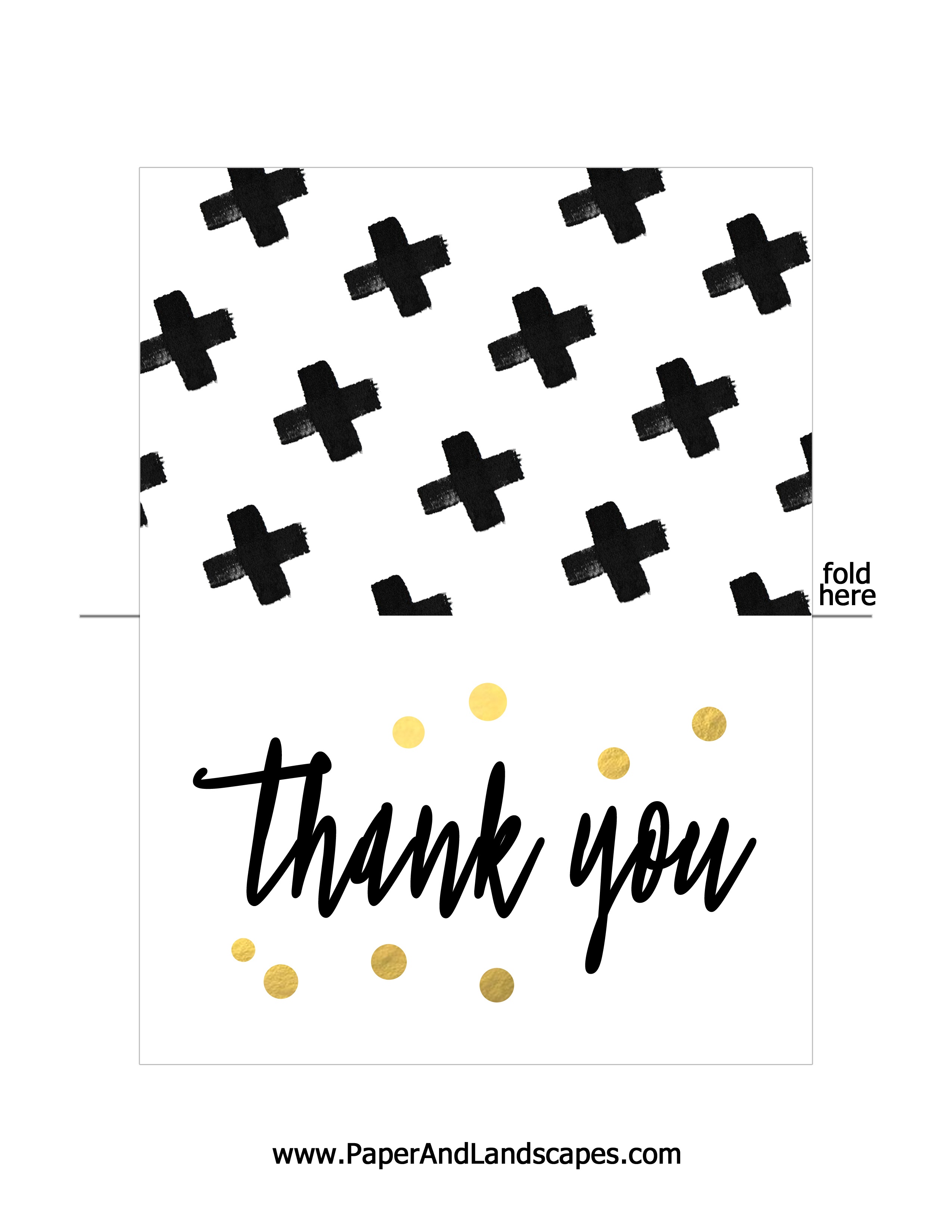 Free Printable Custom Thank You Cards Free Printable