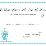 Free Printable Tooth Fairy Letter | Tooth Fairy Certificate   Tooth Fairy Stationery Free Printable