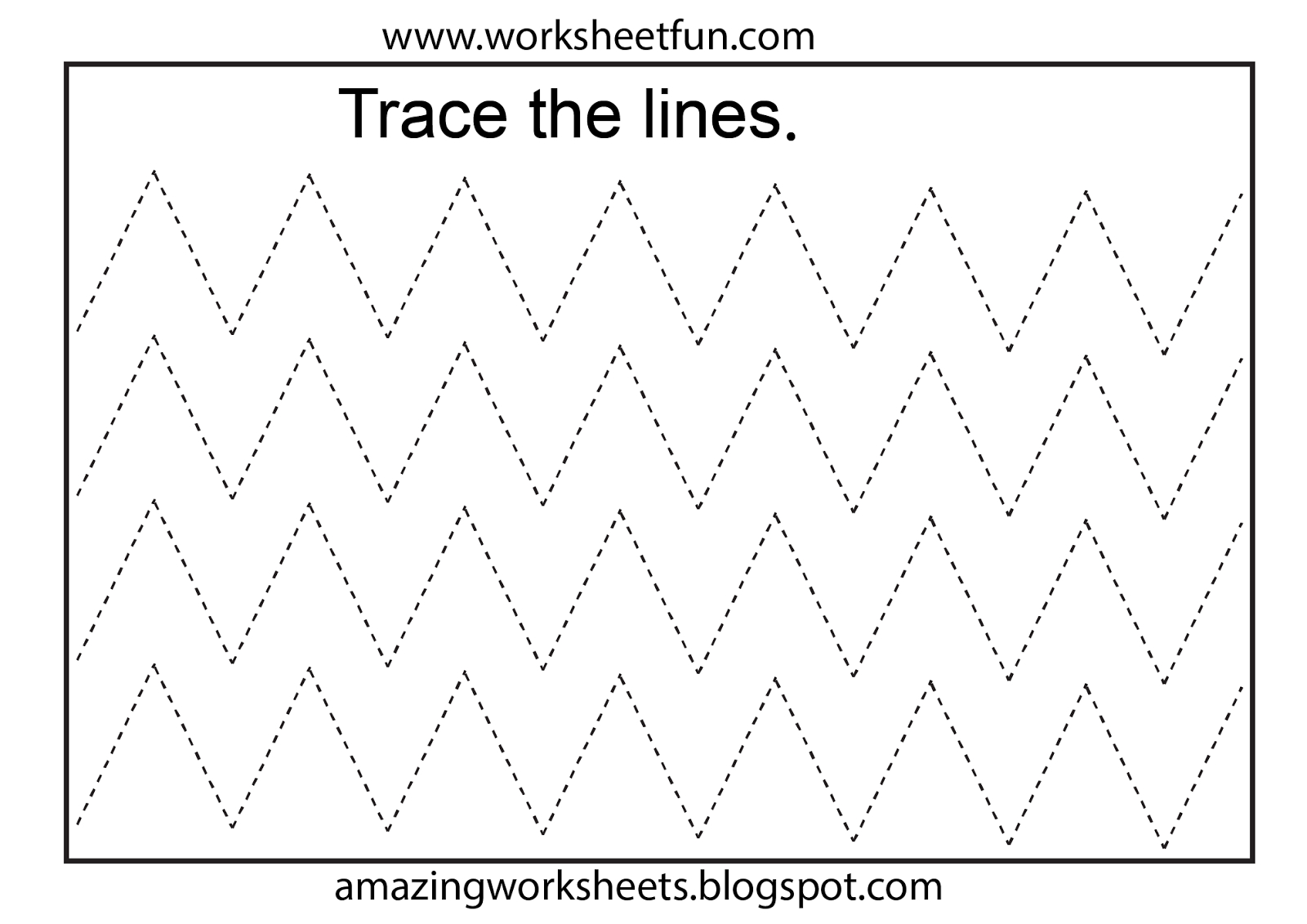 Free Printable Tracing Worksheets Preschool | Preschool Worksheets - Free Printable Preschool Worksheets Tracing Lines