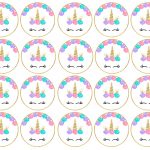 Free Printable Unicorn Cupcake Toppers   Paper Trail Design   Free Printable Cupcake Toppers