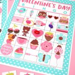 Free Printable Valentine Bingo   Happiness Is Homemade | Valentine's   Free Printable Valentines Bingo