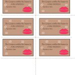 Free Printable Valentine Coupons | Date Night | Love Coupons, Love   Free Printable Coupons For Husband
