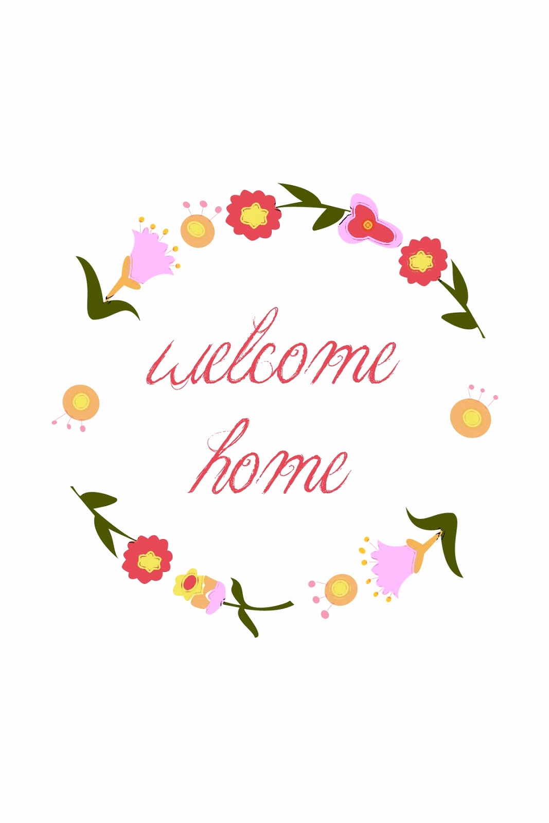 Free Printable Welcome Cards - Free Printable