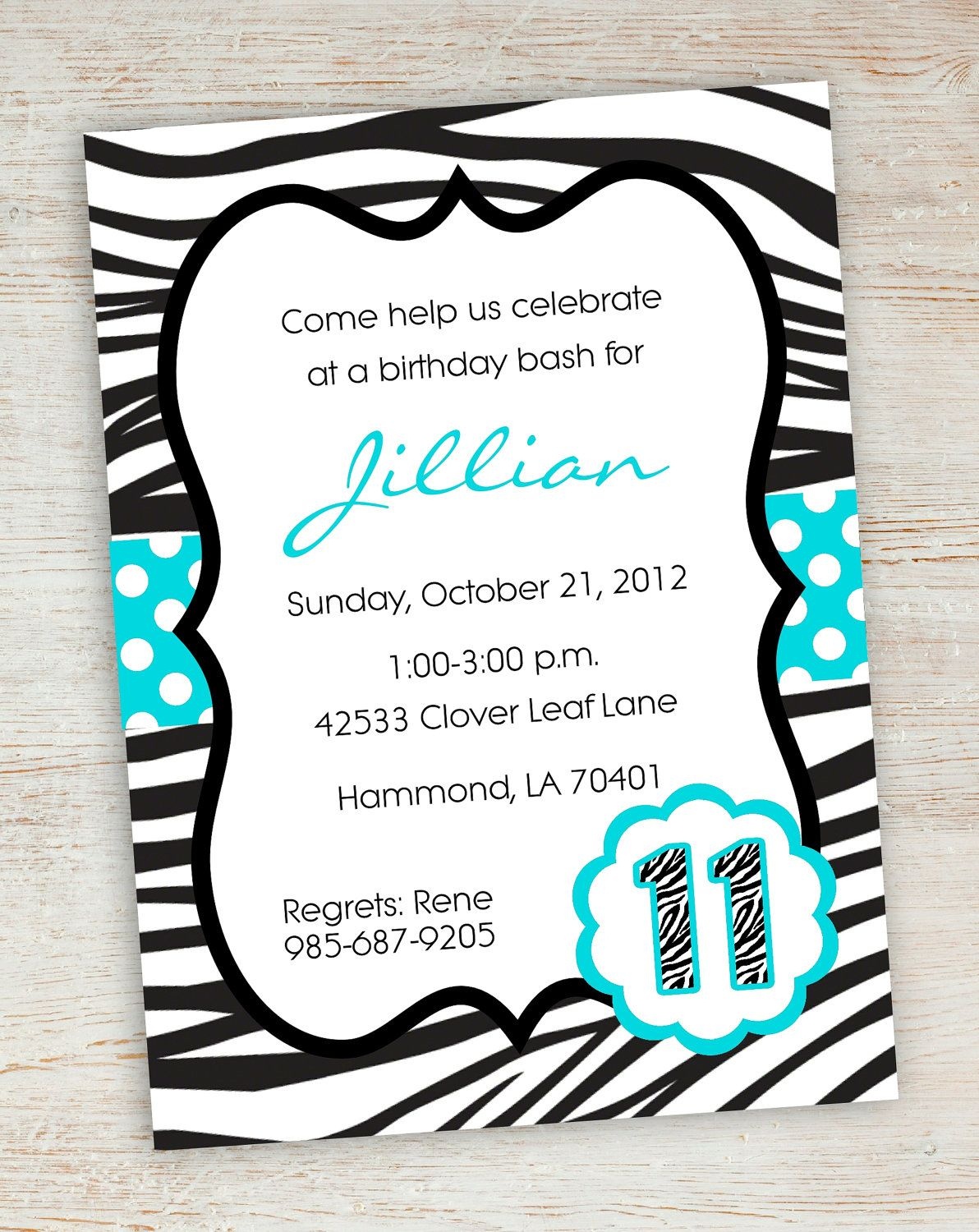 Free Printable Zebra Party Invitations | Printable Pink Turquoise - Free Printable Cheetah Birthday Invitations
