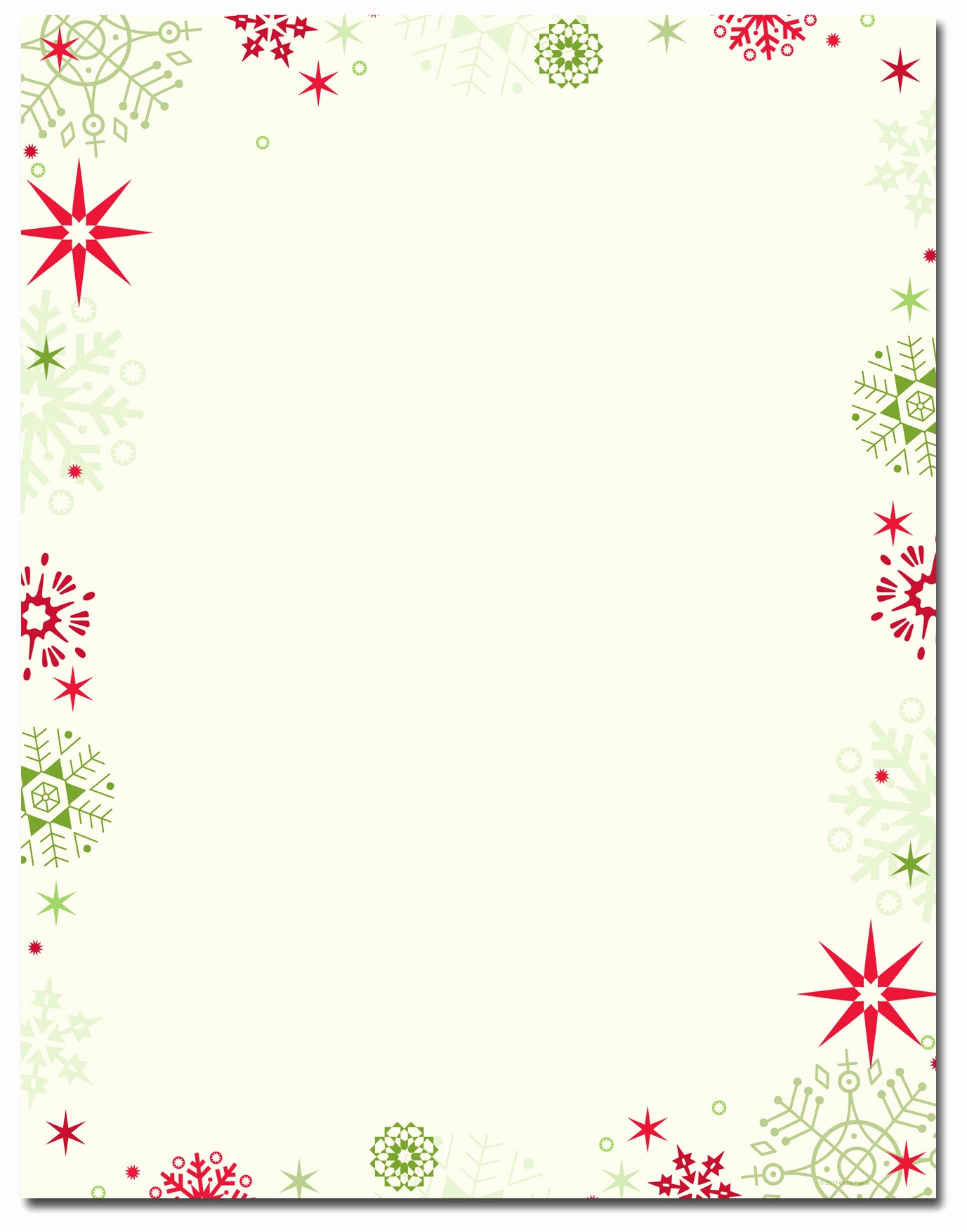 Free Religious Christmas Letterhead The Image Shop Stationery - Free Printable Christmas Paper With Borders
