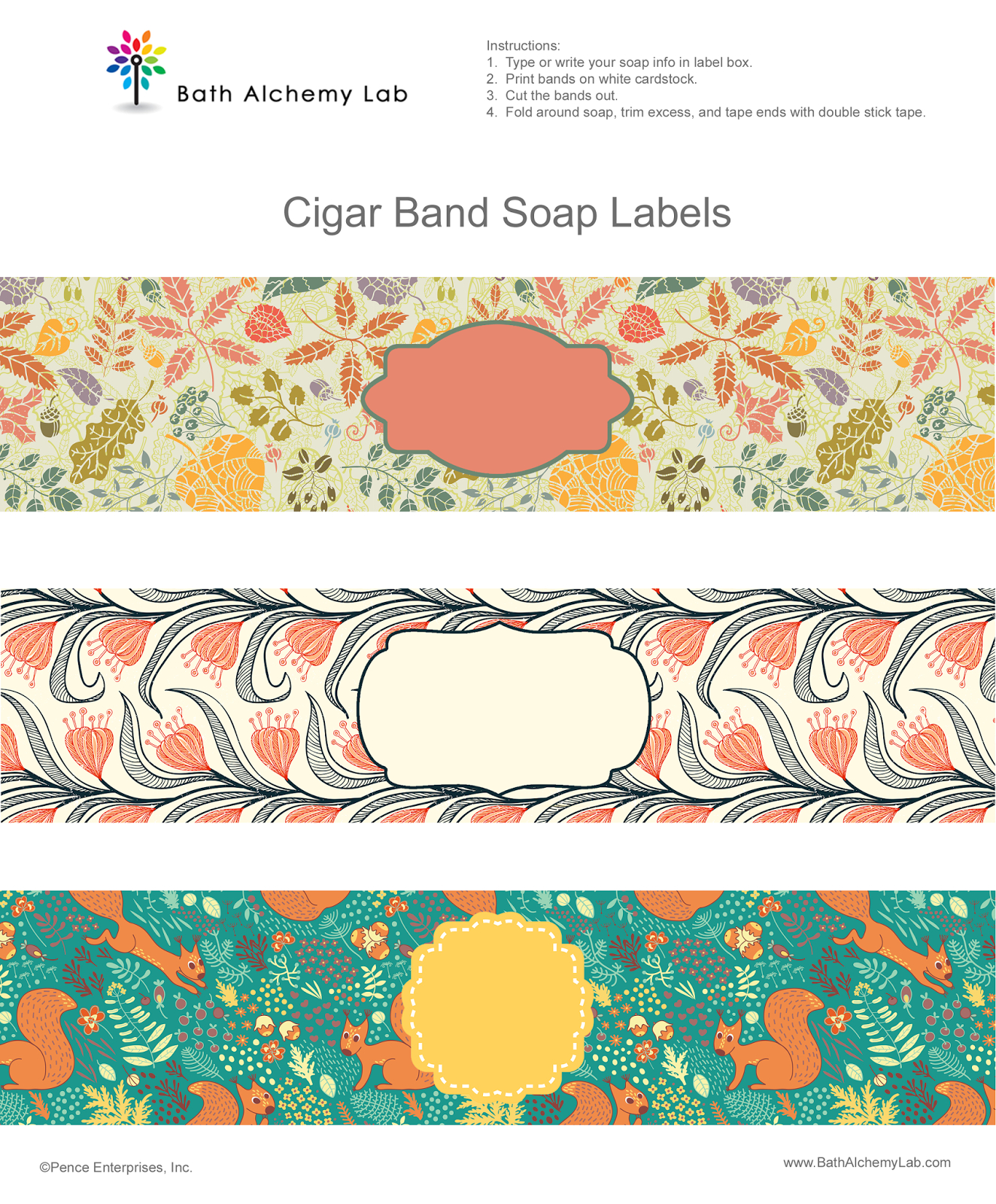 Free Soap Cigar Band Soap Wrappers Printables | Making Soap | Soap - Free Printable Cigar Label Template