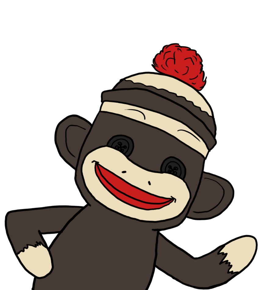 Free Sock Monkey Clip Art |  Art Drawings Animals 2013 - Free Printable Sock Monkey Clip Art