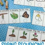 Free Spring Sequencing Cards Printable For Preschoolers   Free Printable Sequencing Cards For Preschool