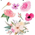 Free Watercolor Flower Graphics From | Watercolor | Free Watercolor   Free Printable Clipart Of Flowers