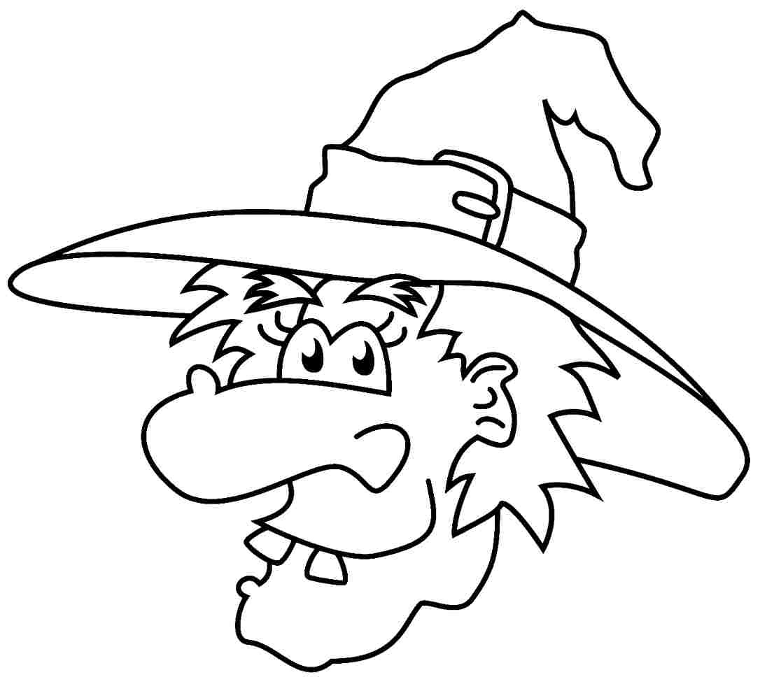 Free Printable Witch Coloring Pages For Kids Free Printable Pictures