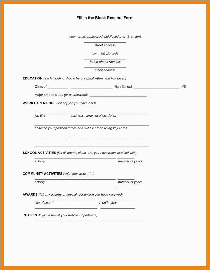 Fresh Free Online Resume Templates Printable | Best Of Template - Free Online Resume Templates Printable