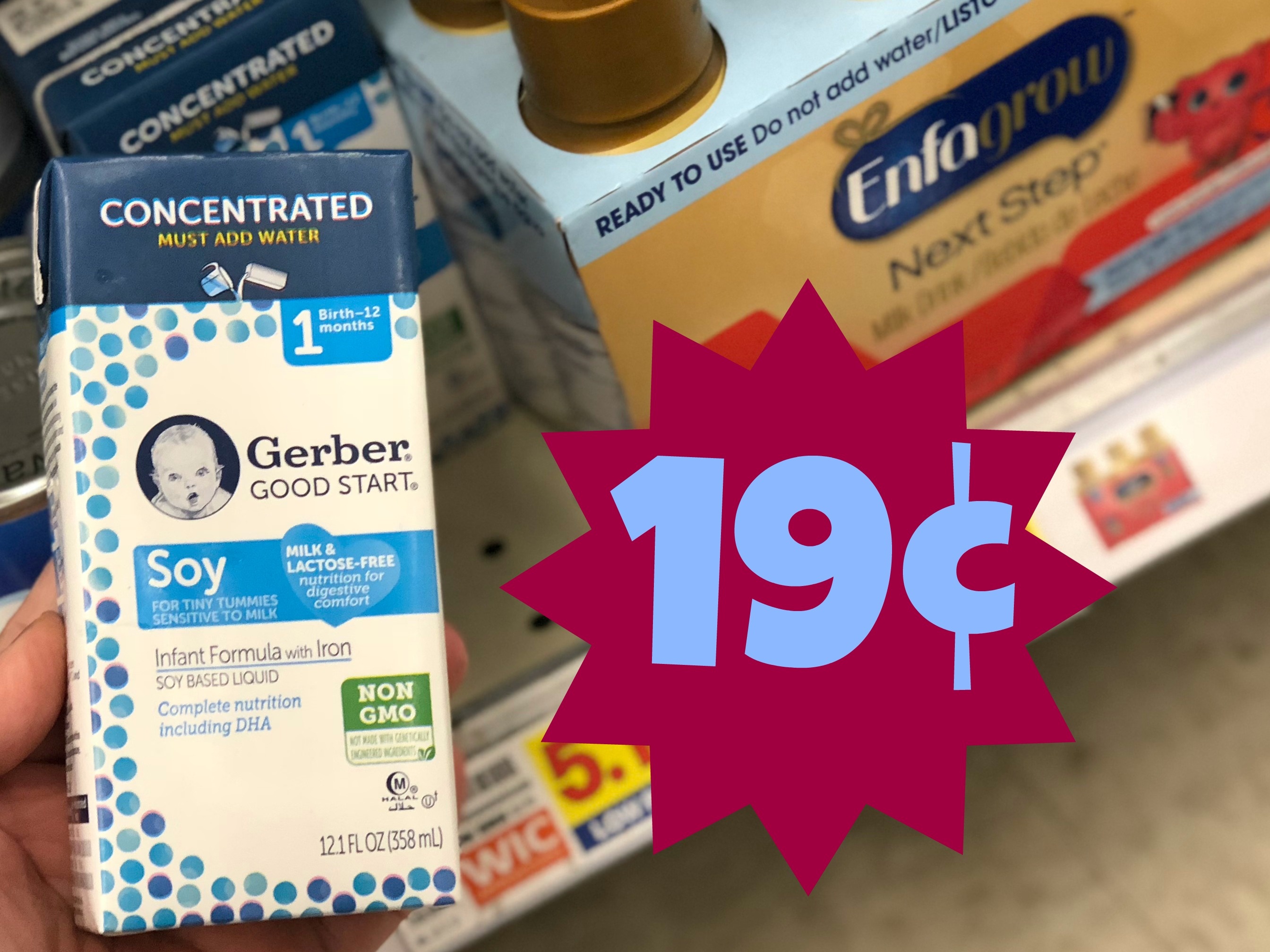 Gerber Good Start Infant Formula With Iron (Concentrated) Only $0.19 - Free Baby Formula Coupons Printable