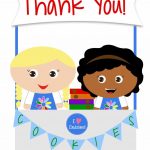 Girl Scouts   Daisies   Free Printable Thank You Cards | Girl Scouts   Free Printable Eagle Scout Thank You Cards