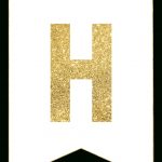Gold Free Printable Banner Letters | Printables | Free Printable   Free Printable Banner Letters