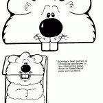 Groundhog Paper Bag Puppet (Under Wake Up Mr. Groundhog   Free Printable Groundhog Day Booklet