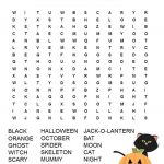 Halloween Word Search Free Printable | Halloween Coloring Sheets And   Free Printable Halloween Word Search Puzzles