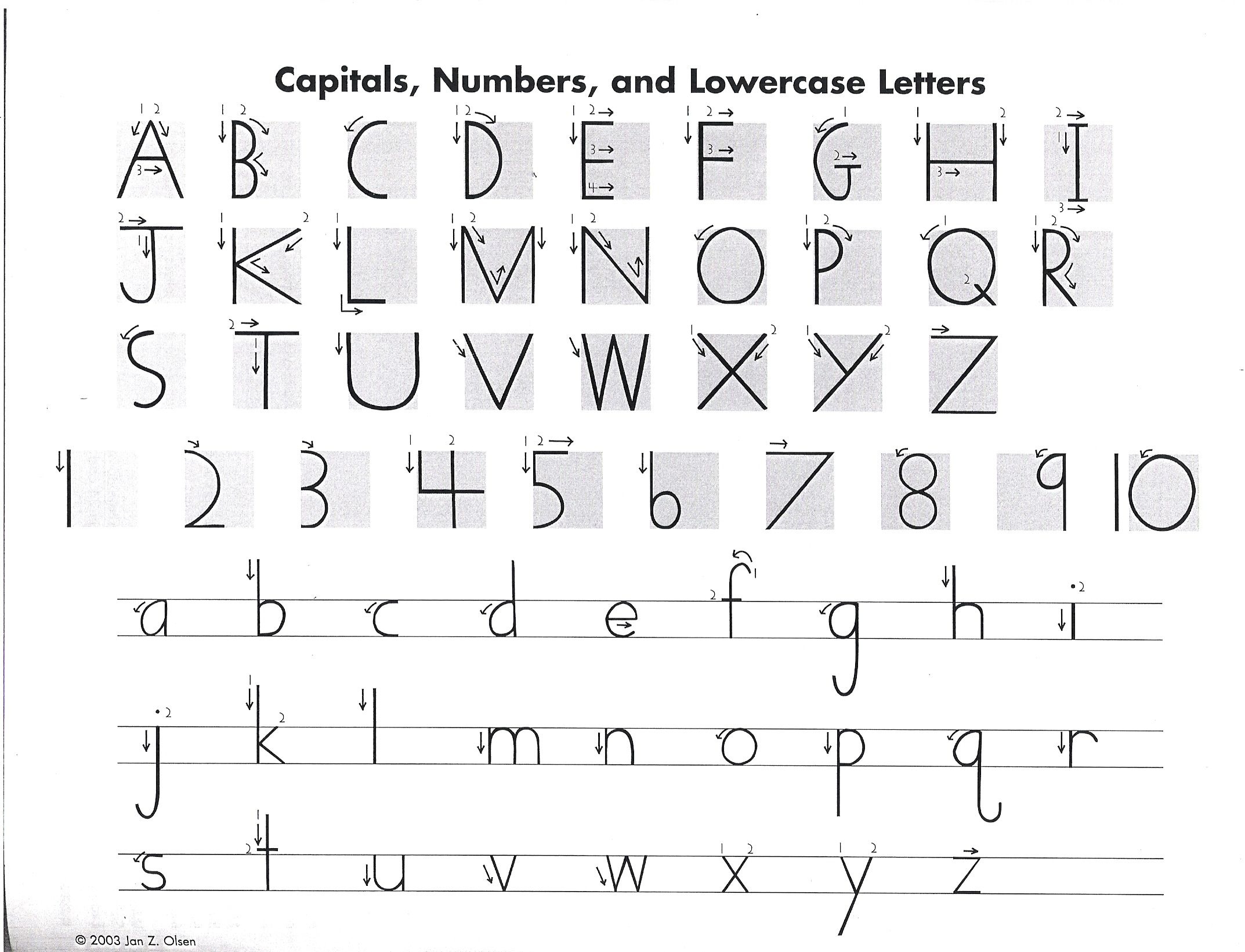 Handwriting Without Tears Worksheets Free Printable Free Printable