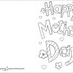 Happy Mother's Day Card Coloring Page | Free Printable Coloring Pages   Free Printable Mothers Day Coloring Cards