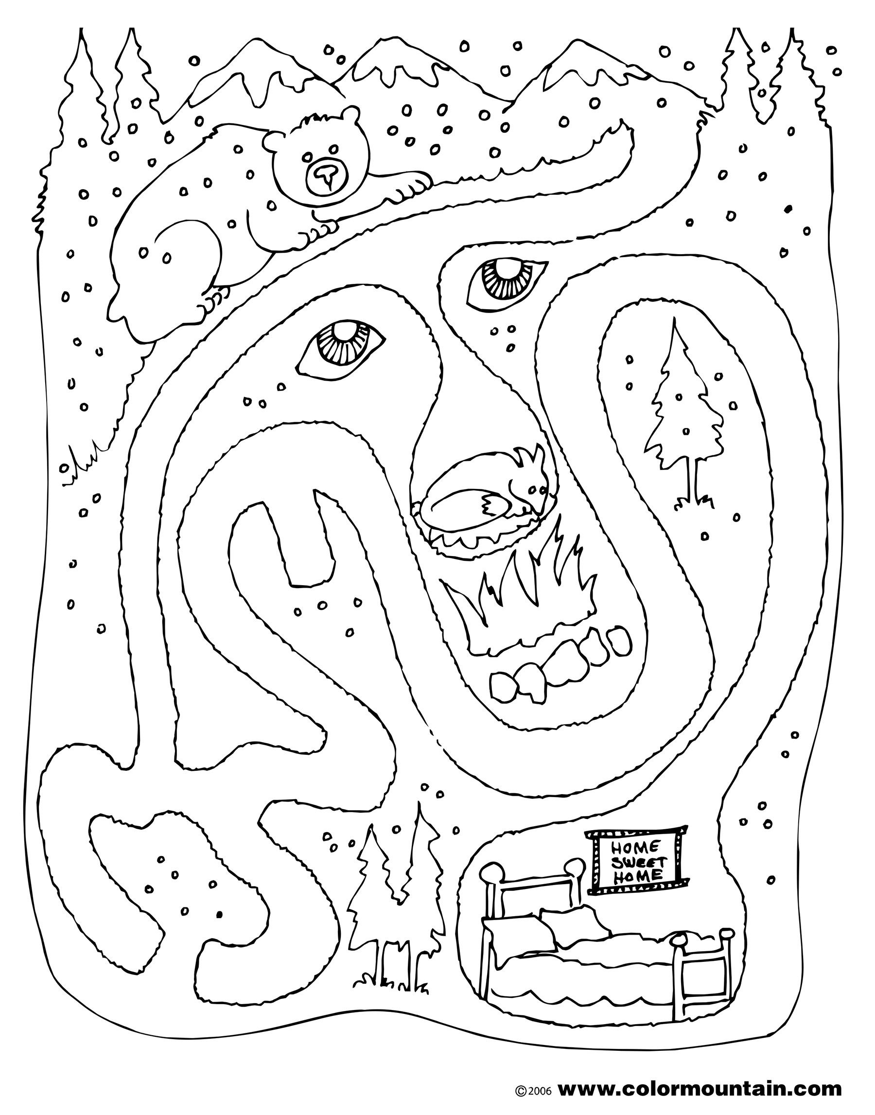 Hibernation Coloring Pages 9 Free Printable Coloring Pages - Free Printable Hibernation Worksheets