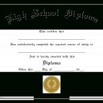 High School Diploma (Edit)   Cert Highs 2.pdf. Easy To Download And   Free Printable High School Diploma Templates