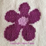 Hippy Flowers: A Free Cross Stitch Pattern | Needle Work | Cross   Free Printable Cross Stitch Patterns Flowers