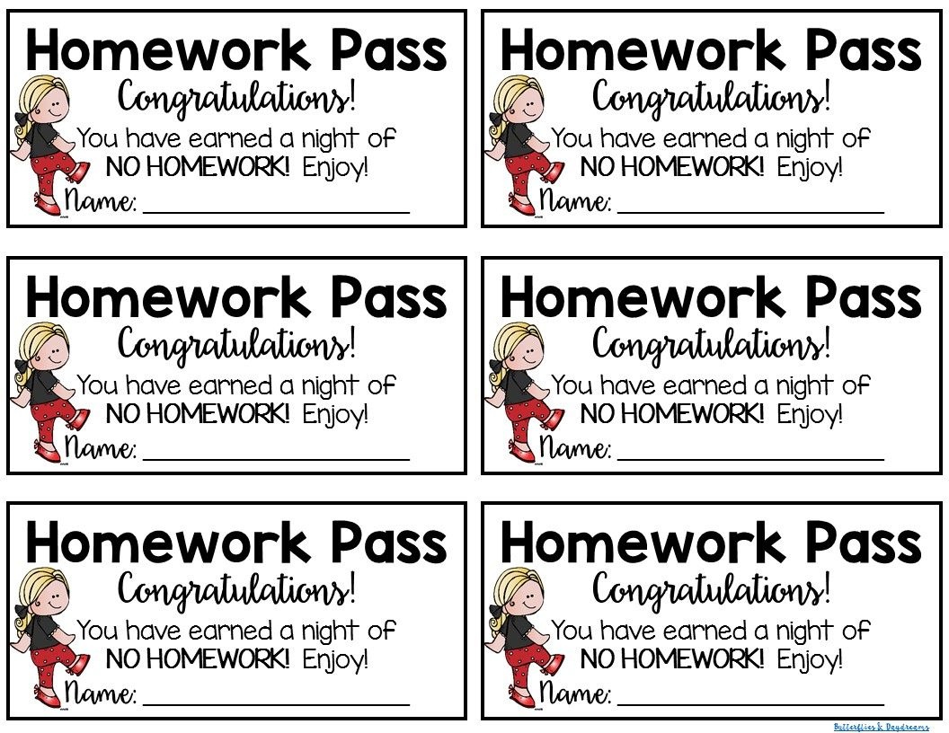 homework pass coupon