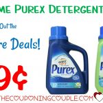 Hot** Purex Detergent Coupon + Drugstore Deals = $0.99 Each!   Free Printable Purex Detergent Coupons