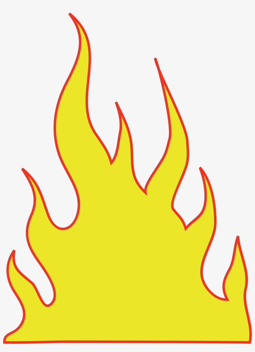 Free Printable Flames Template