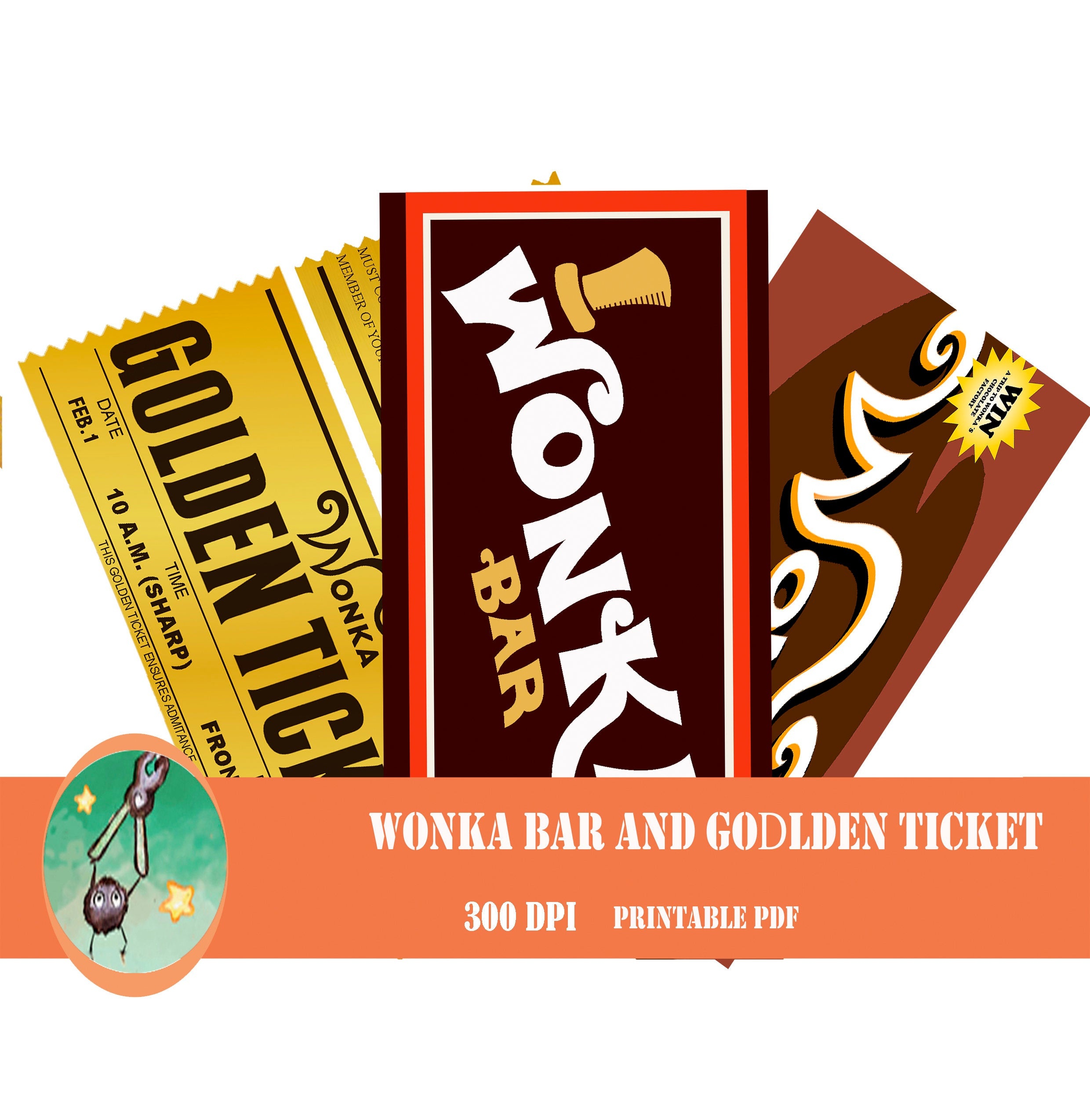 Printable wonka bar wrapper - nmver