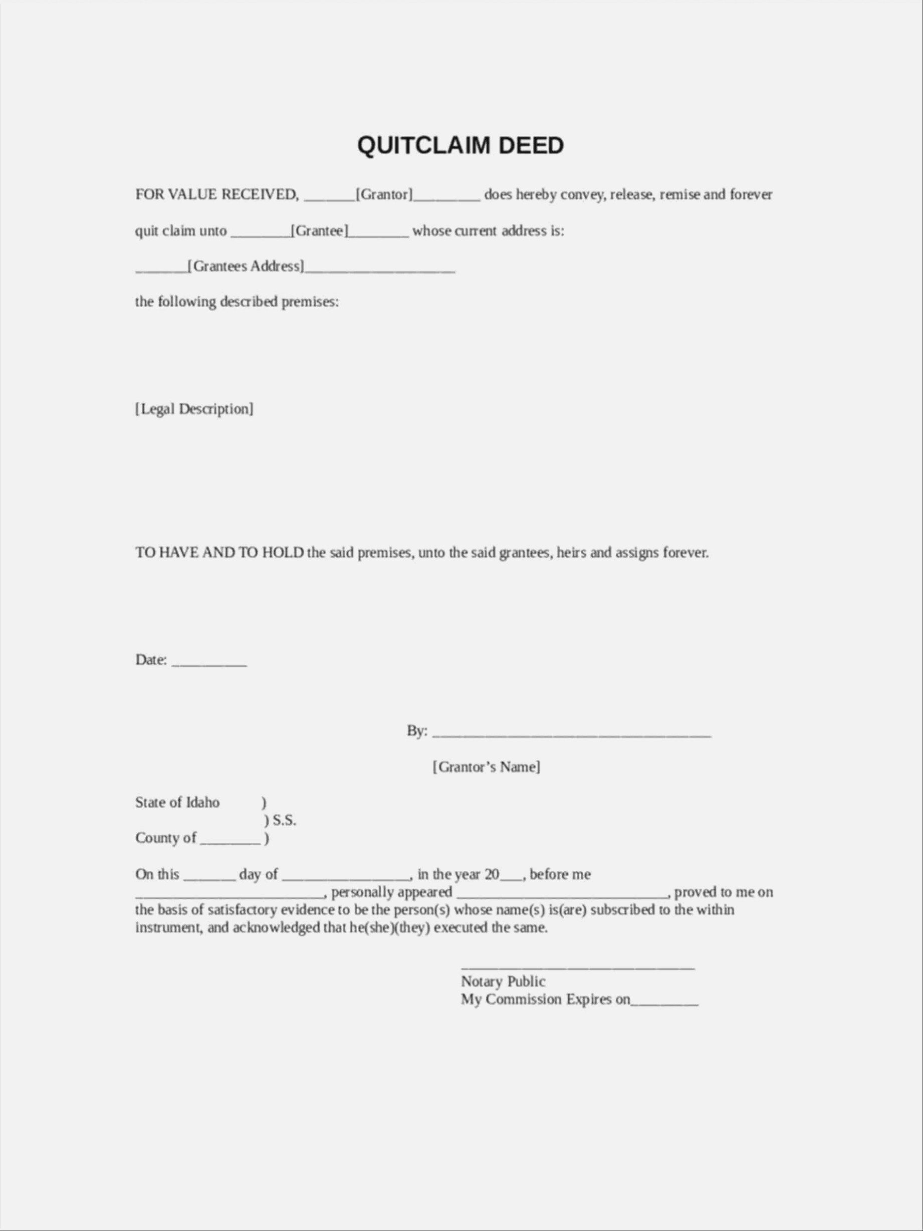 I Will Tell You The Truth | Realty Executives Mi : Invoice And - Free Printable Quit Claim Deed Form