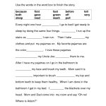 Image Result For Free Cloze Reading Passages 2Nd Grade | Printables   Free Printable Short Stories For 2Nd Graders