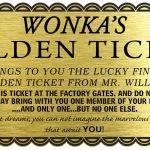 Image Result For Willy Wonka Golden Ticket Template Free Download   Free Printable Wonka Bar Wrapper Template