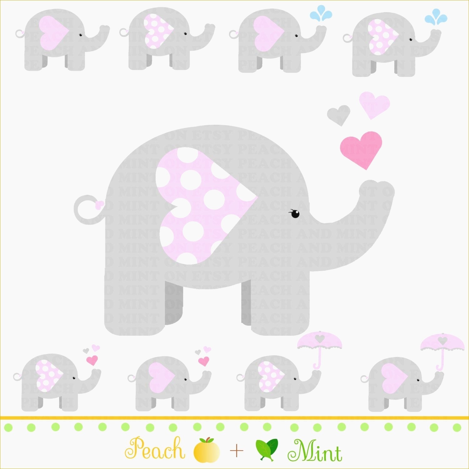 Inspirational Elephant Baby Shower Templates | Www.pantry-Magic - Free Printable Elephant Images