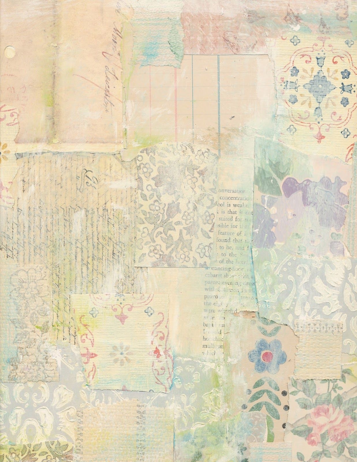 Jodie Lee Designs: Free Printable! Vintage Wallpaper Collage - Free Printable Background Pages