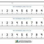 Kindergarten Math Printables   Free Printable Number Line