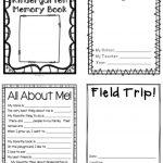 Kindergarten Memory Book | Thehappyteacher   Free Printable Preschool Memory Book