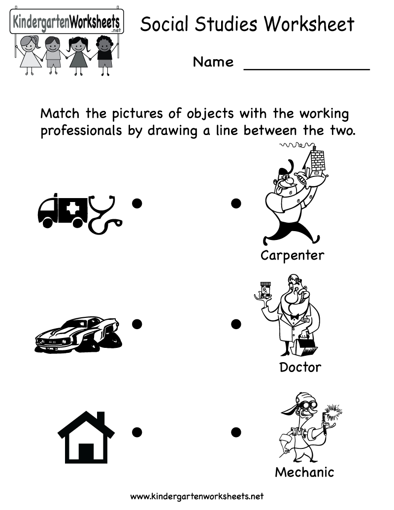 Kindergarten Social Studies Worksheet Printable | Worksheets (Legacy - Free Printable Worksheets For 2Nd Grade Social Studies