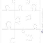 Large Blank Printable Puzzle Pieces This Could Be Cool To Use In   Free Printable Blank Puzzle Pieces