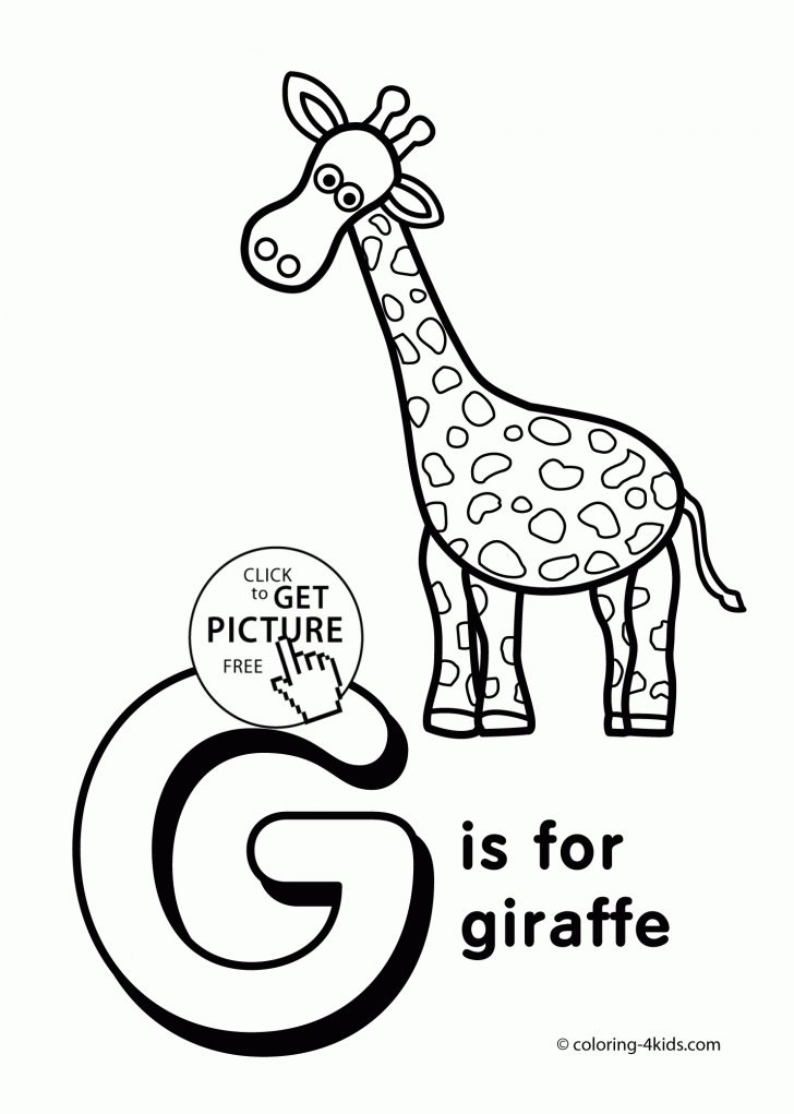 Free Printable Letter G Coloring Pages