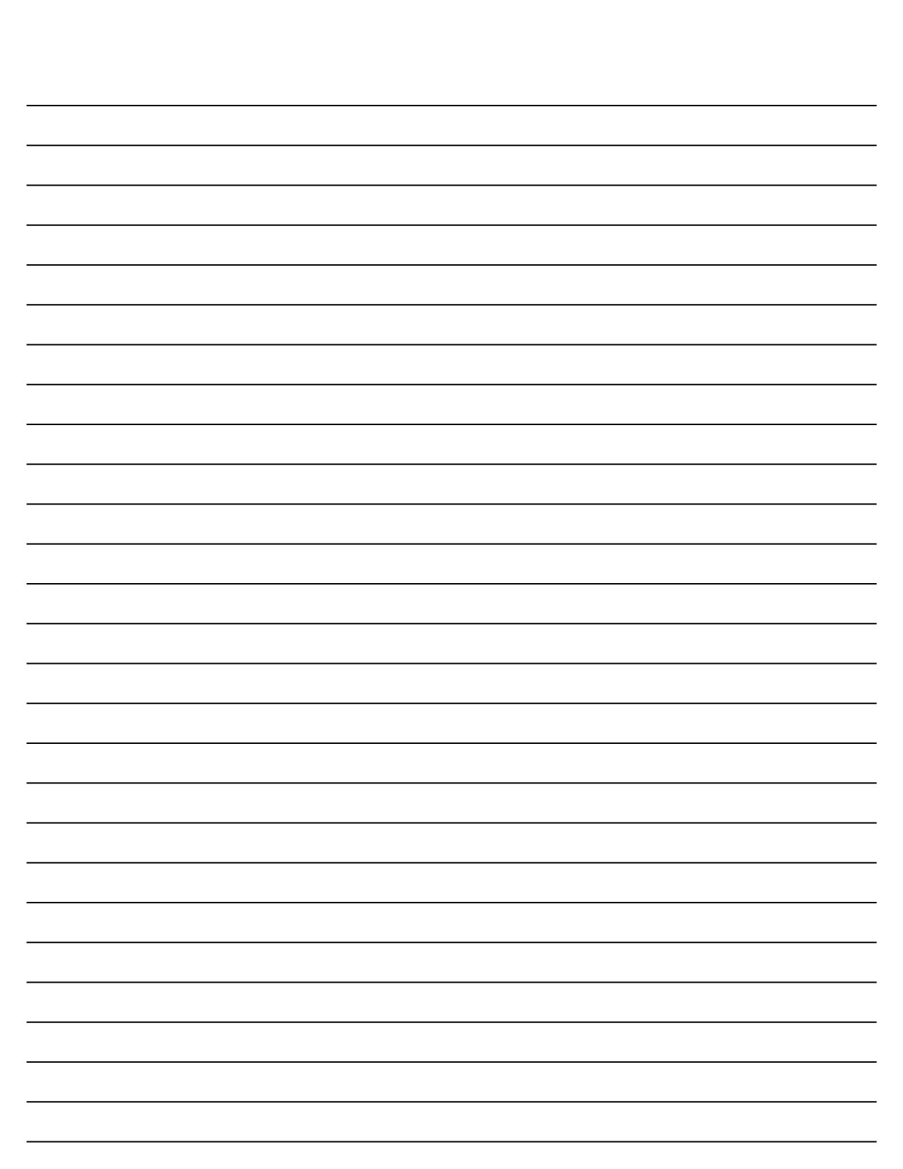 Lined Writing Paper Online - Primary Handwriting Paper - Free Printable Lined Writing Paper