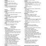 List Of Wheat Foods | Allergy Free Shopping List (Dairy, Egg, Soy   Gluten Free Food List Printable
