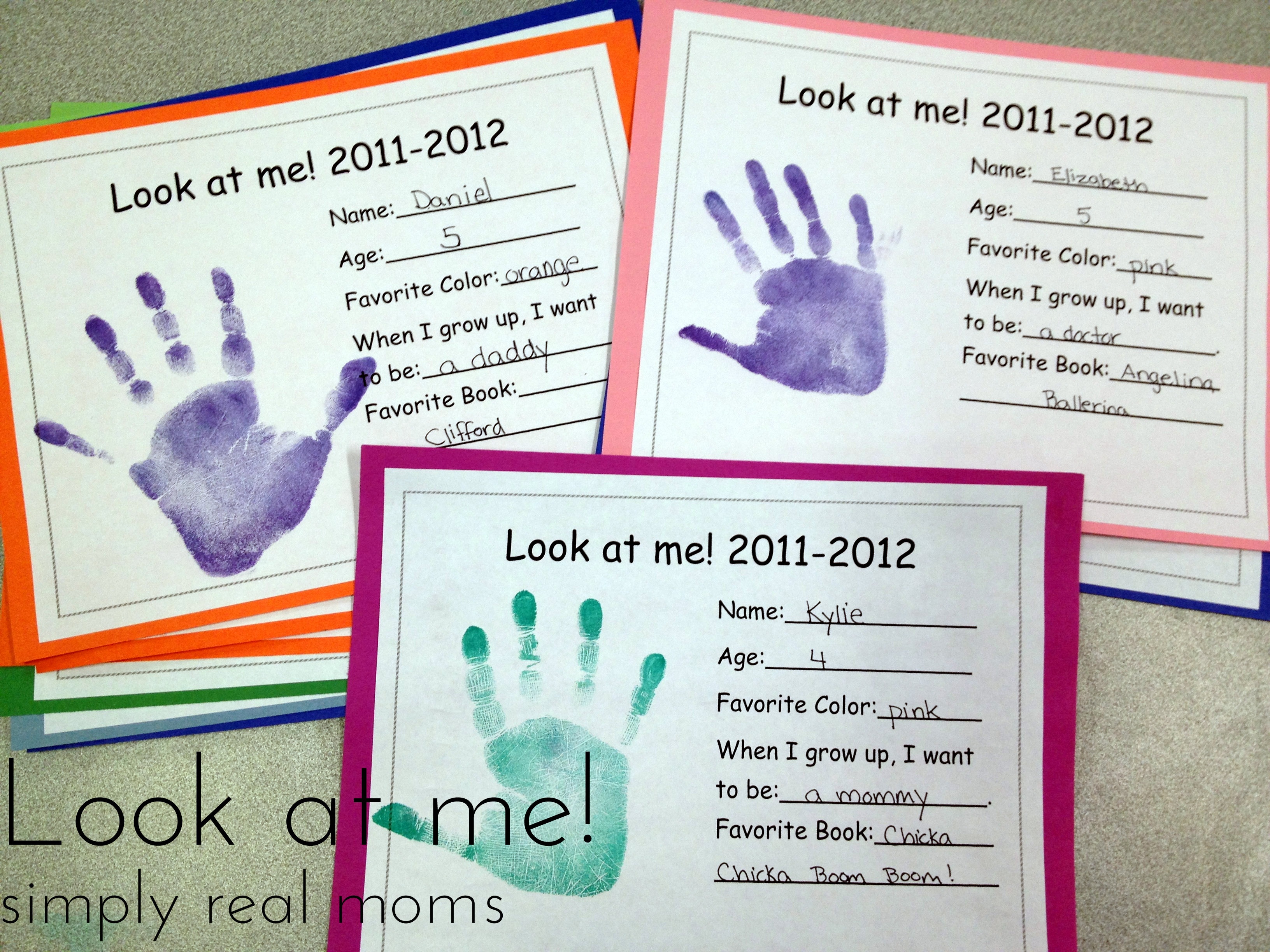 Free Printable Preschool Memory Book | Free Printable