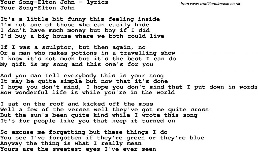 love-song-lyrics-for-your-song-elton-john-free-printable-song-lyrics-free-printable