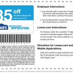 Lowes Coupons – Download & Print   Lowes Coupon Printable Free