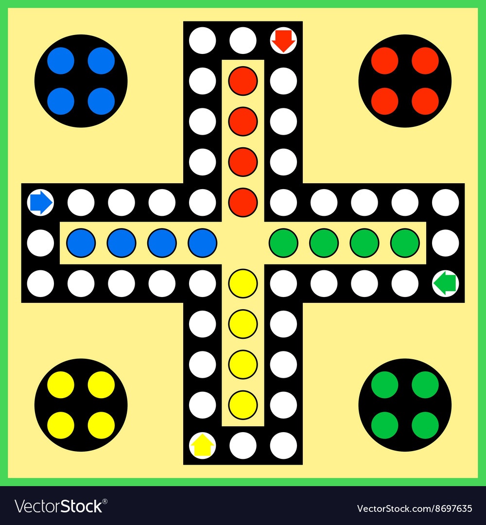 Ludo Game Board Printable